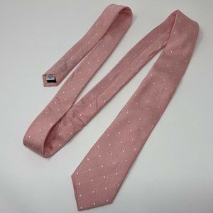 Sprezza NYC Pink with White Dots Tie